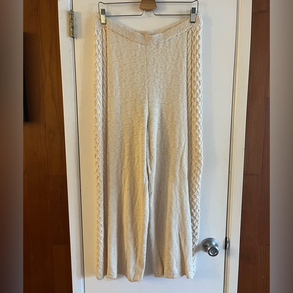 Spell Highland Knit Pants in cream - Picture 5 of 9
